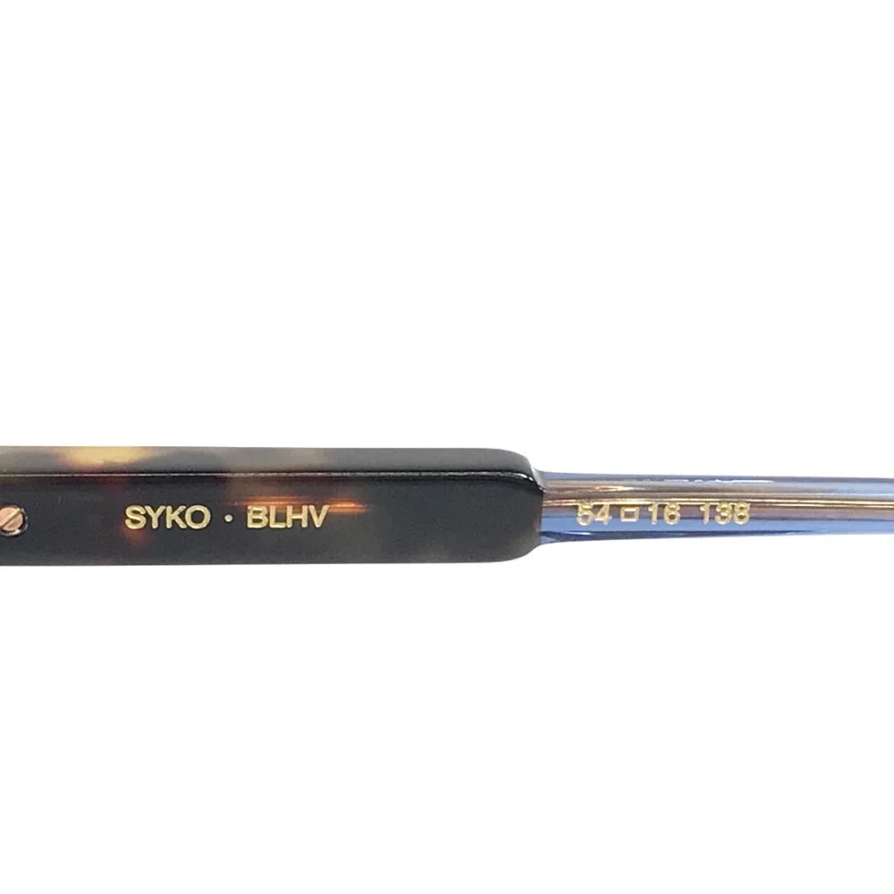 Etnia Barcelona Eyeglasses Frames SYKO BLHV Blue Havana Full Rim 54-16-138